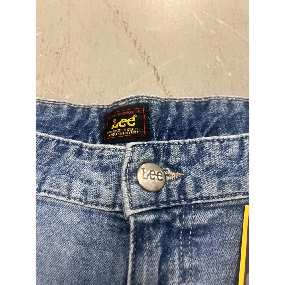 Lee‎ Heritage High-Rise Classic Straight Leg Jeans Women's Blue Denim - 4/25 NWT